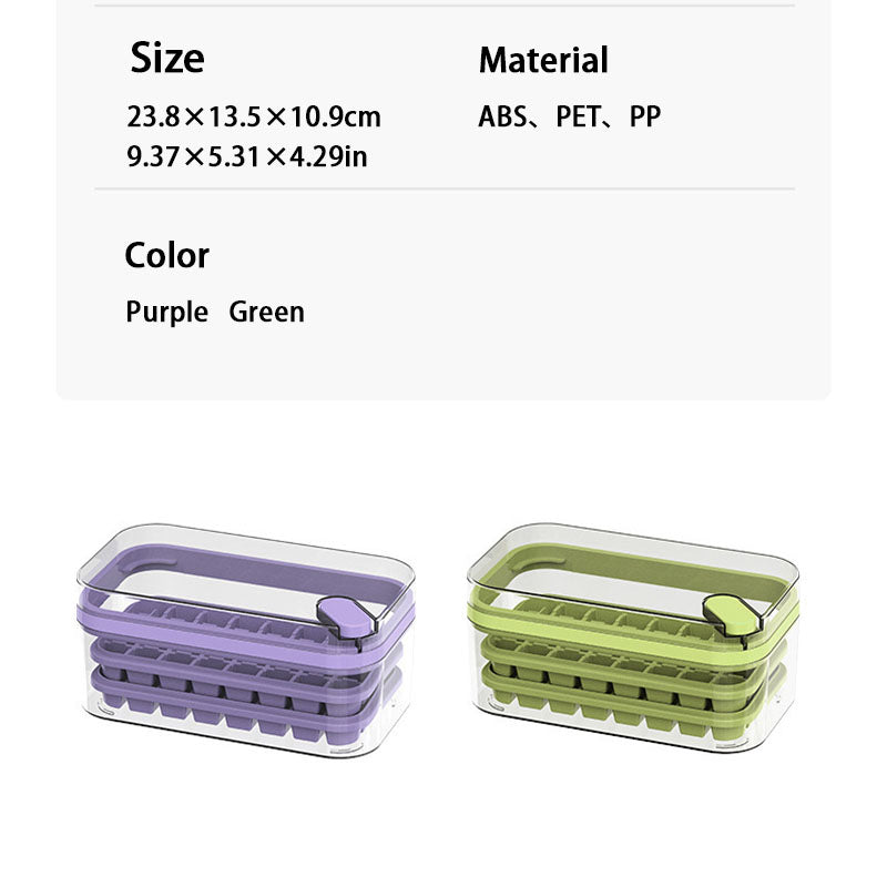 64 Grid Ice Maker Box for One Click DIY Home Bar Cocktail Tools