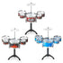Kids Jazz Drum Set 5 Drum Kit with Cymbal Beginner Musical Toy
