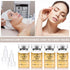 Korea 8ml Salmon DNA Gold Ampoule Skin Booster Serum Kit BB Cream Brightening Moisturizing For 0.3mm Microneedle Serum