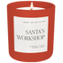 Santa's Workshop Soy Candle - Red Matte Jar - 15 oz (Merry and Bright)