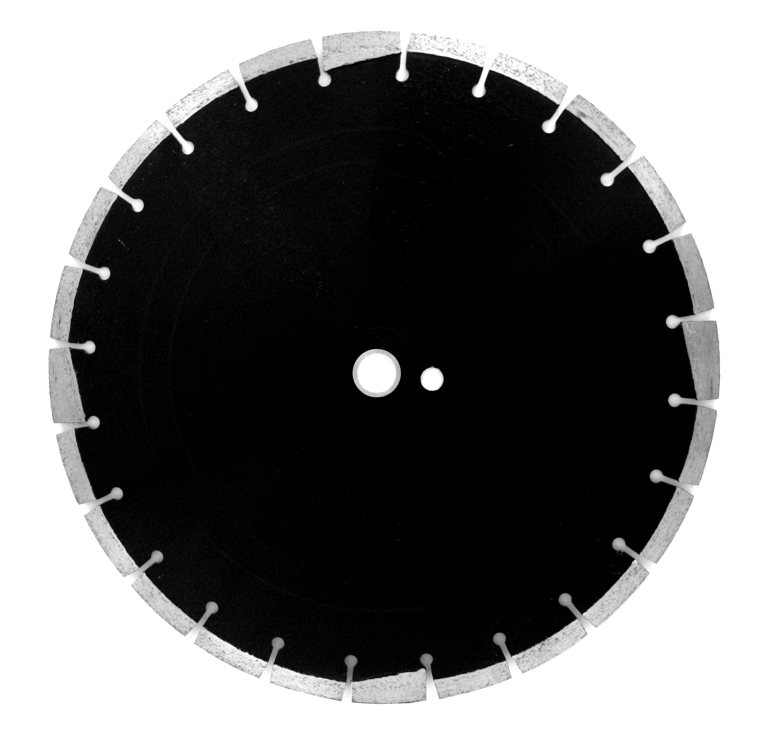 Tomahawk 12” Premium Asphalt Diamond Blade 10mm Segments for Walk-Behind & Handheld Saws Cuts Asphalt, Concrete & More