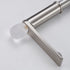 Lumina crystal Single Handle Single Hole Bathroom Sink Faucet with Pop up drain overflow