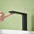 Lumina crystal Single Handle Single Hole Bathroom Sink Faucet with Pop up drain overflow