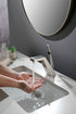 Brushed Gold or matte black or brushed nickel Bathroom Sink Faucet single handle with pop up overflow brass drain