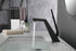 Brushed Gold or matte black or brushed nickel Bathroom Sink Faucet single handle with pop up overflow brass drain