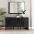 Silas Contemporary Wood Detailed-Door Sideboard / TV Stand
