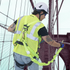 Single Leg Internal Shock-Absorbing Lanyard with Snap Hooks