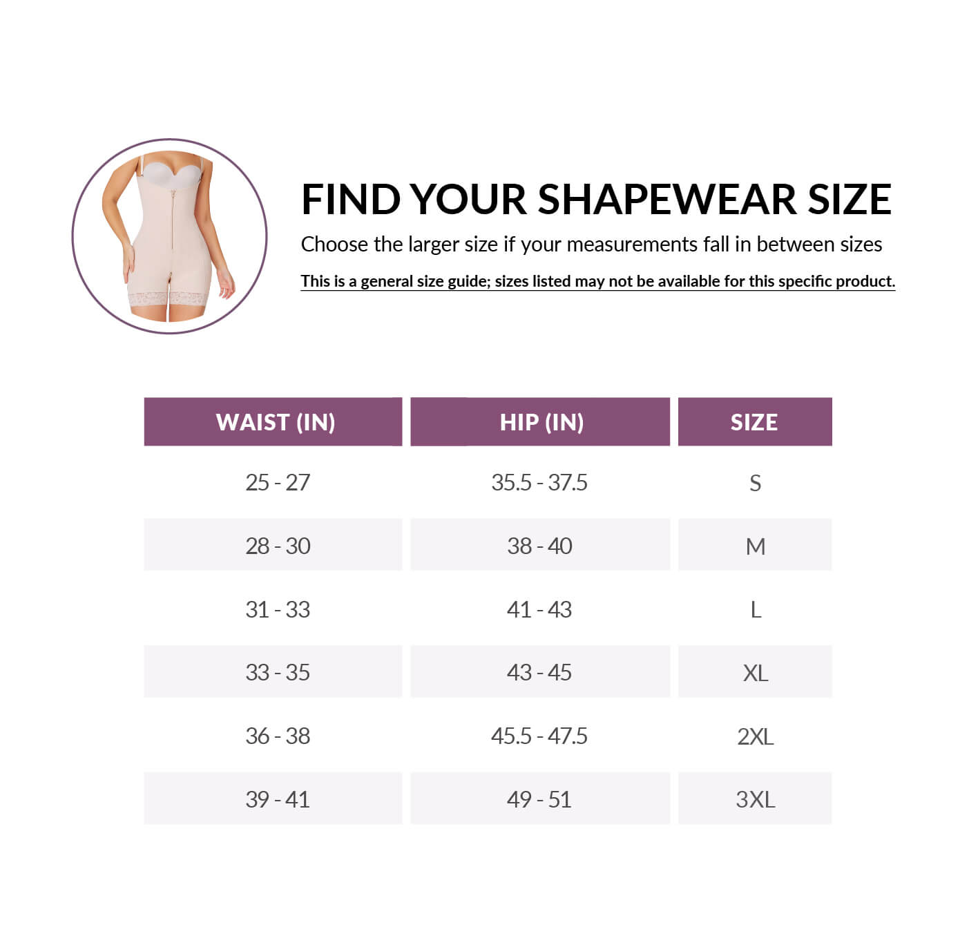 CURVEEZ BBL Effect Chic Body Shaper