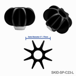 1.5" Hard Plastic Skid for C23 Camera