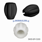 1.5" Hard Plastic Skid for C23 Camera