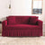 High-Quality Seersucker Stretch Sofa Slipcover with Elastic Bottom and Skirt Washable Furniture Protector for Kids and Pets 1/2/3/4 Seater Options