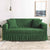 High-Quality Seersucker Stretch Sofa Slipcover with Elastic Bottom and Skirt Washable Furniture Protector for Kids and Pets 1/2/3/4 Seater Options