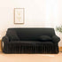 High-Quality Seersucker Stretch Sofa Slipcover with Elastic Bottom and Skirt Washable Furniture Protector for Kids and Pets 1/2/3/4 Seater Options