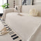 Textured Woven Modern Sofa Cover, Natural Blend Decorative Couch Throw Blanket
