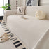 Textured Woven Modern Sofa Cover, Natural Blend Decorative Couch Throw Blanket