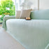 Cooling Ice Silk Soft Sofa Cover Blanket, Woven Geometric Textured Modern Couch Cover