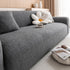 Stretch Textured Vertical Stripe Couch Slipcover, Soft Jacquard Elastic Sofa Cover