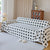 Geometric Jacquard Plush Warm Sofa Couch Cover Coral Fleece Throw Blanket for Couch