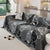 Modern Retro Sofa Throw - Decorative, Washable Chenille Blanket & Couch Protector
