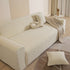3D Jacquard Leaf Pattern Couch Slipcover, High Stretch Washable Textured Sofa Cover