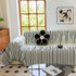 Boho Striped Jacquard Throw Sofa Slipcover Chenille Sofa Throws for Couches for Pets Kids Home Decor
