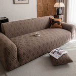 High Stretch 3D Jacquard Sofa Slipcovers, Pet Friendly Non Slip Sofa Cover Washable