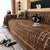 Modern Couch Protector Blanket Woven Chenille Sofa Cover Throw with Artistic Grid