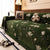 Luxury Thickened Sofa Throw Cover, Decorative Cozy Floral Jacquard Couch Cover Blanket