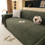Jacquard Textured Couch Cover Throw, Soft Thick Decorative Slipcover for Couch