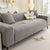 High Stretch Herringbone Textured Slipcover for Standard & L-Shaped Sectional Couches