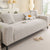 High Stretch Herringbone Textured Slipcover for Standard & L-Shaped Sectional Couches