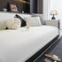Non-Slip Cooling Breathable Couch Protector Towel, Lightweight Slipcover for Sofas