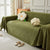 Herringbone Oversized Chenille Couch Throw Cover Sofa Slipcovers Couch Covers for Sectional Couches