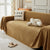 Herringbone Oversized Chenille Couch Throw Cover Sofa Slipcovers Couch Covers for Sectional Couches