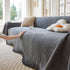 Soft Jacquard Sofa Cover for Dogs, Boho Chenille Sofa Slipcover for Pets Washable