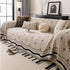 Chenille Couch Throw Cover Decorative Herringbone Sofa Blanket Protector for Couch