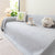 Cooling Embossed Botanical Couch Cover, Soft Ice Silk Furniture Protector for Sofa