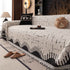 Chenille Sofa Cover Throw Blanket Woven Textured Decorative Furniture Slipcover