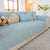 Leaf Vein Textured Cotton Quilted Sofa Slipcover, Non-Slip Modular Couch Covers
