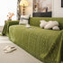 Sofa Cover Blanket Throw with Tassels, Decorative Furniture Protector for Dogs/Pets