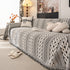 Sofa Cover Blanket Throw with Tassels, Decorative Furniture Protector for Dogs/Pets