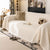 Plush Fleece Washable Sofa Throw Blanket, Soft & Cozy Furniture Protector for Couch