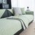 Geometric Textured Couch Slipcover Protector Non-Slip Ice Silk Sofa Cover for Couch