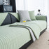 Geometric Textured Couch Slipcover Protector Non-Slip Ice Silk Sofa Cover for Couch