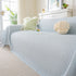 3D Bubble Textured Furniture Protector Throw Cover, Cooling Soft Woven Couch Cover