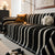 Bohemian Striped Sofa Cover, Decor Woven Throw for Couch, Loveseat, or Sectional