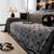 Chenille Jacquard Sofa Throw Cover Blanket, Luxury Thick Woven Couch Cover for Sofa