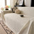 Sofa Cover Throw with Subtle Textured Stripes Lightweight Smooth Couch Slipcover