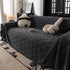 Plush Jacquard Blankets for The Sofa Soft Slipcover Sectional Cover Throws for Sofas