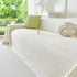 Embossed Leaf Pattern Sofa Cover Blanket for Couch, Soft Cooling Textured Couch Cover
